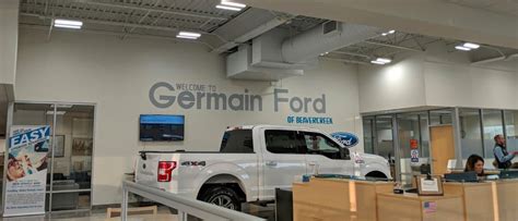 Germain ford of beavercreek - 4.3 (816 reviews) 2356 Heller Dr Dayton, OH 45434. Visit Germain Ford of Beavercreek. Sales hours: Service hours: View all hours. Sales. Service. Monday. 